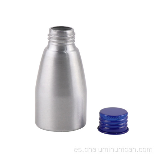 botella de cerveza de bebida de aluminio con tornillo de tornillo